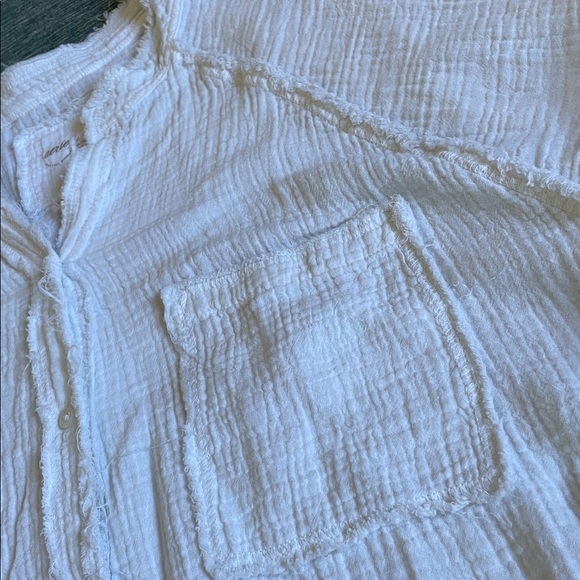 Aerie Gauzy Knit Waffles Layering Shirt - Picture 12 of 15